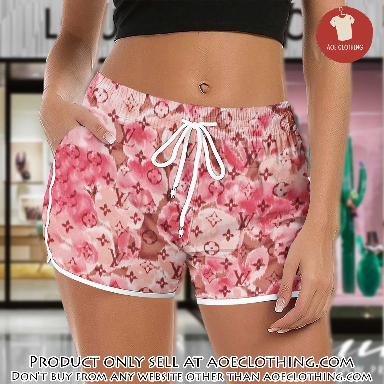Limited edition lv women shorts lady beach shorts wms1018 aoe2606980